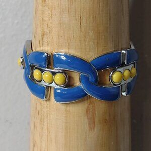 7.5 Inch Blue And Yellow Banana Republic Bracelet
